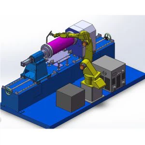 Robotska mašina za zavarivanje spremnika goriva